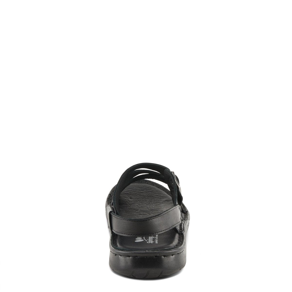 Spring Step Shoes Nofar Men's Black Leather Sandals