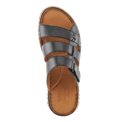 Spring Step Shoes Olly Sandals Women’s Leather Slip On 1 Heel