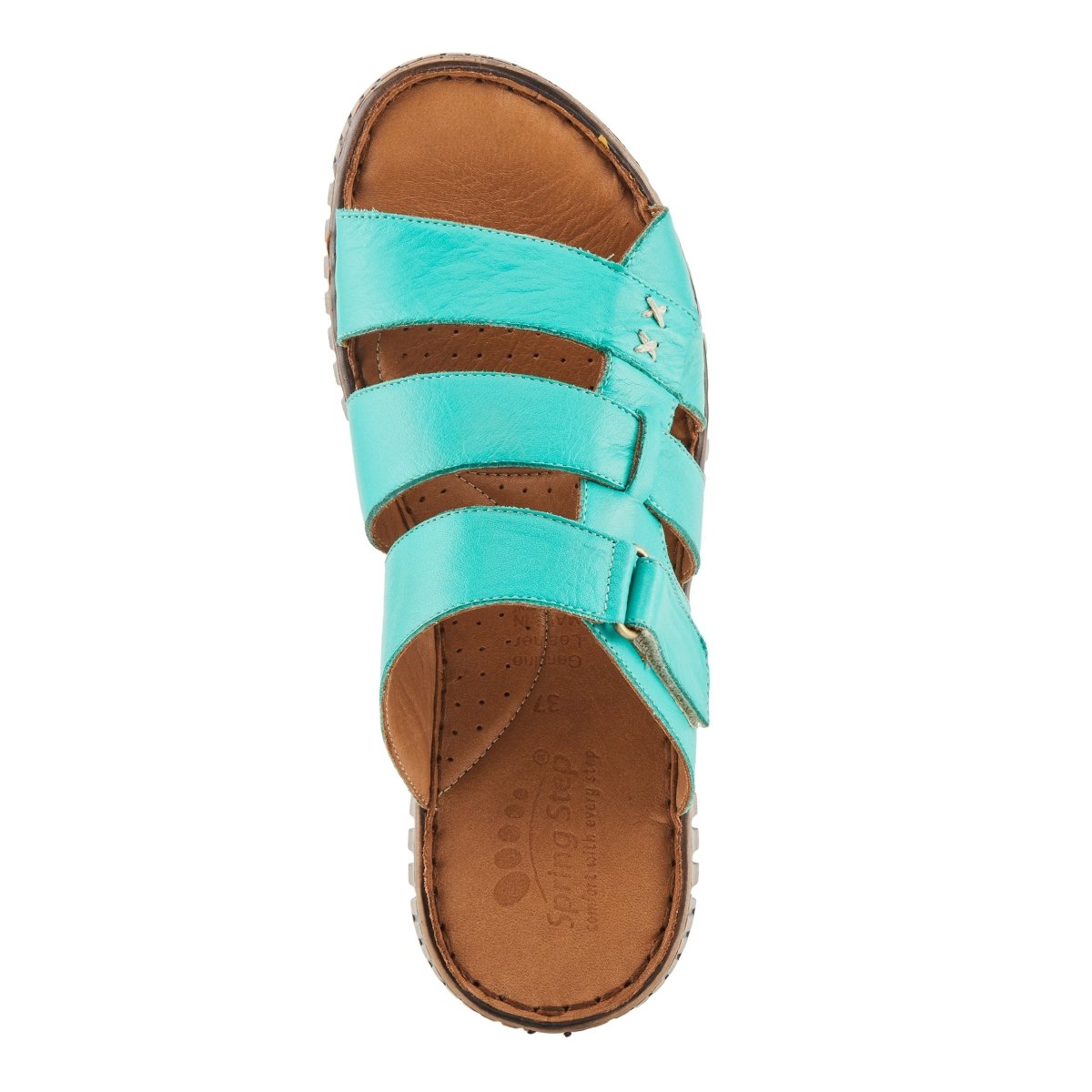 Spring Step Shoes Olly Sandals Women’s Leather Slip On 1 Heel
