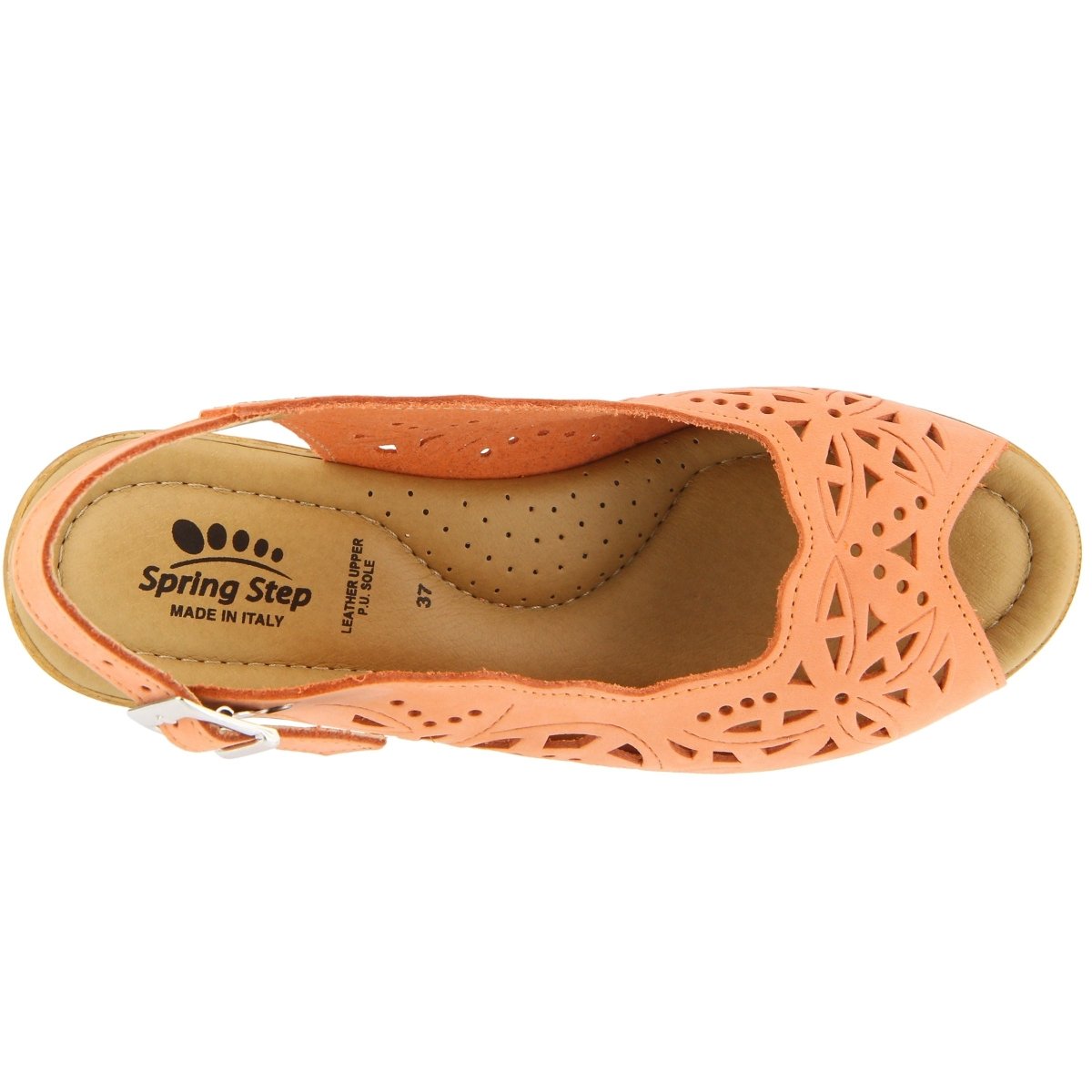 Spring Step Shoes Orella Sandal Women’s Italian Leather Wedge