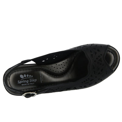 Spring Step Shoes Orella Sandal Women’s Italian Leather Wedge