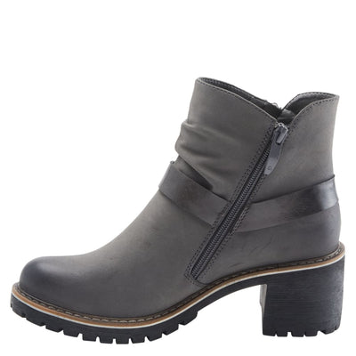Spring Step Shoes Patrizia Firewood Women's Leather O Ring Harness Boots
