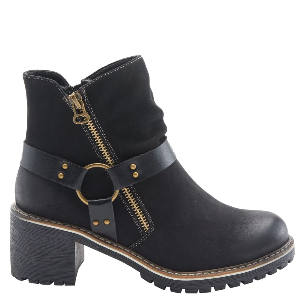 Spring Step Shoes Patrizia Firewood Women's Leather O Ring Harness Boots