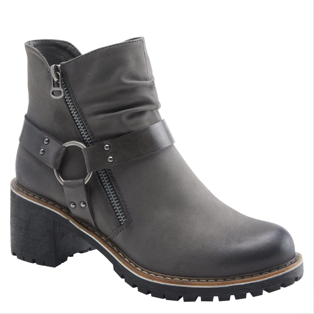 Spring Step Shoes Patrizia Firewood Women's Leather O Ring Harness Boots