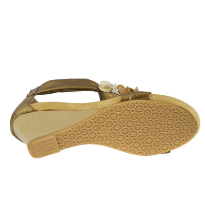 Spring Step Shoes Patrizia Harlequin Multi Sandal Women’s Leather