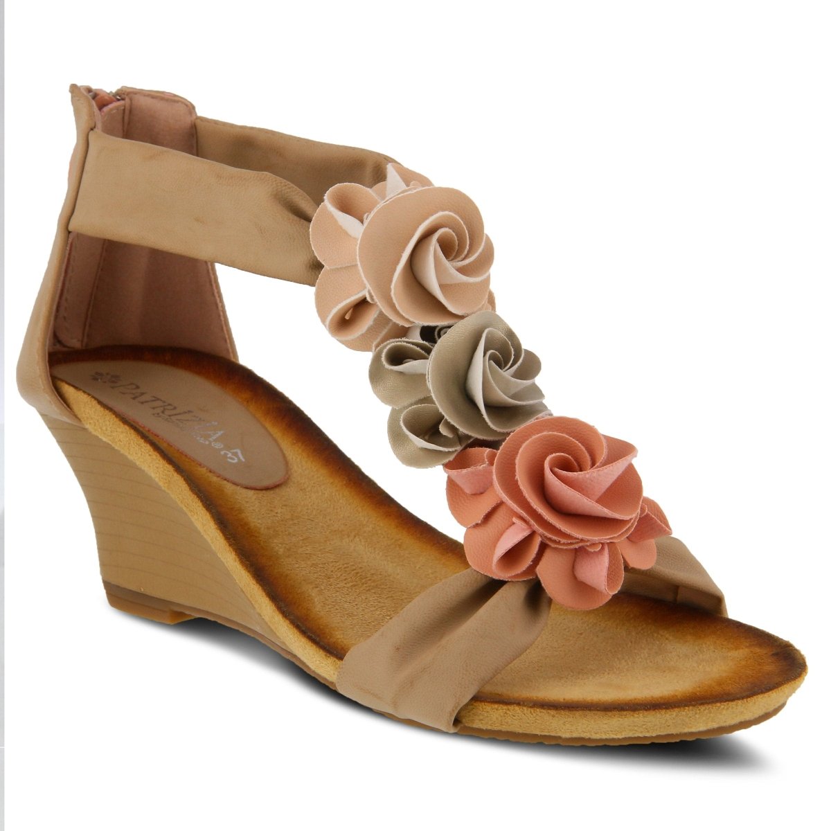 Spring Step Shoes Patrizia Harlequin Multi Sandal Women’s Leather