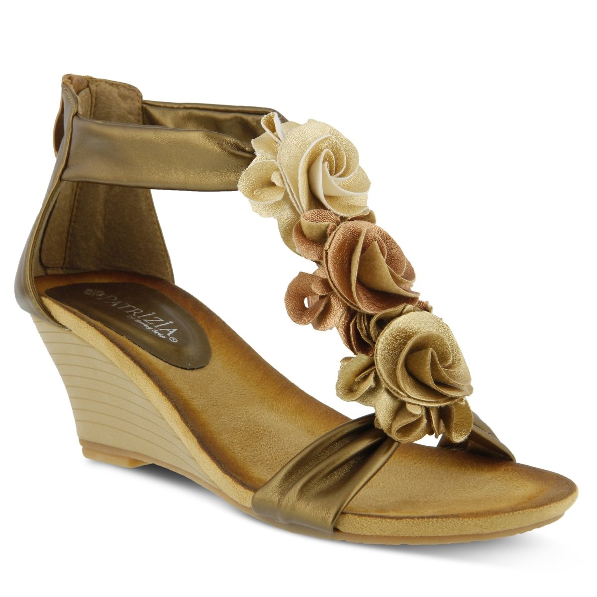 Spring Step Shoes Patrizia Harlequin Multi Sandal Women’s Leather