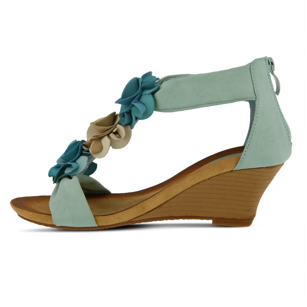 Spring Step Shoes Patrizia Harlequin Multi Sandal Women’s Leather