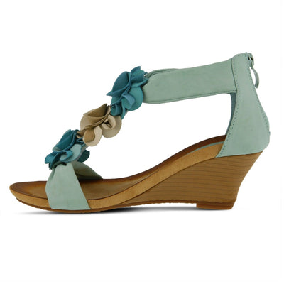Spring Step Shoes Patrizia Harlequin Multi Sandal Women’s Leather