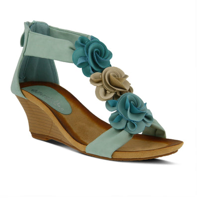 Spring Step Shoes Patrizia Harlequin Multi Sandal Women’s Leather