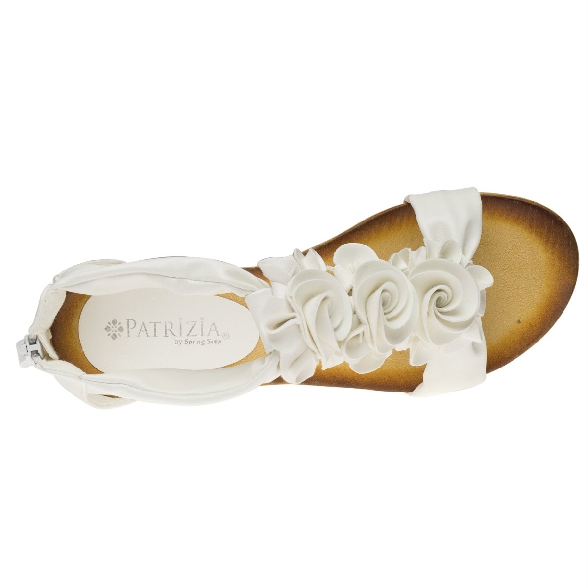 Spring Step Shoes Patrizia Harlequin Women’s Leather Wedge Sandal