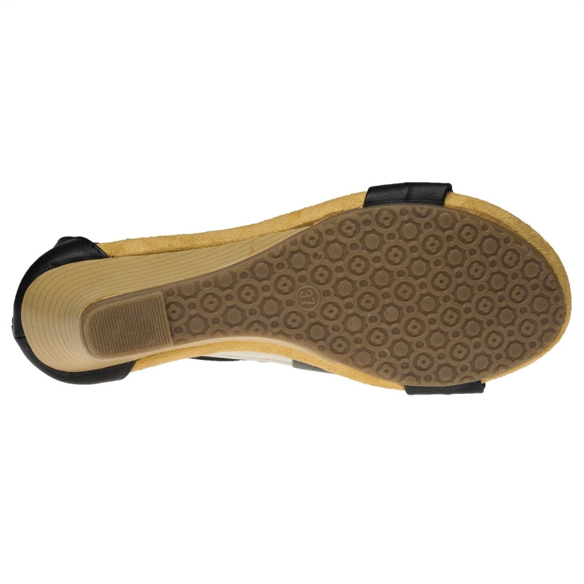 Spring Step Shoes Patrizia Harlequin Women’s Leather Wedge Sandal