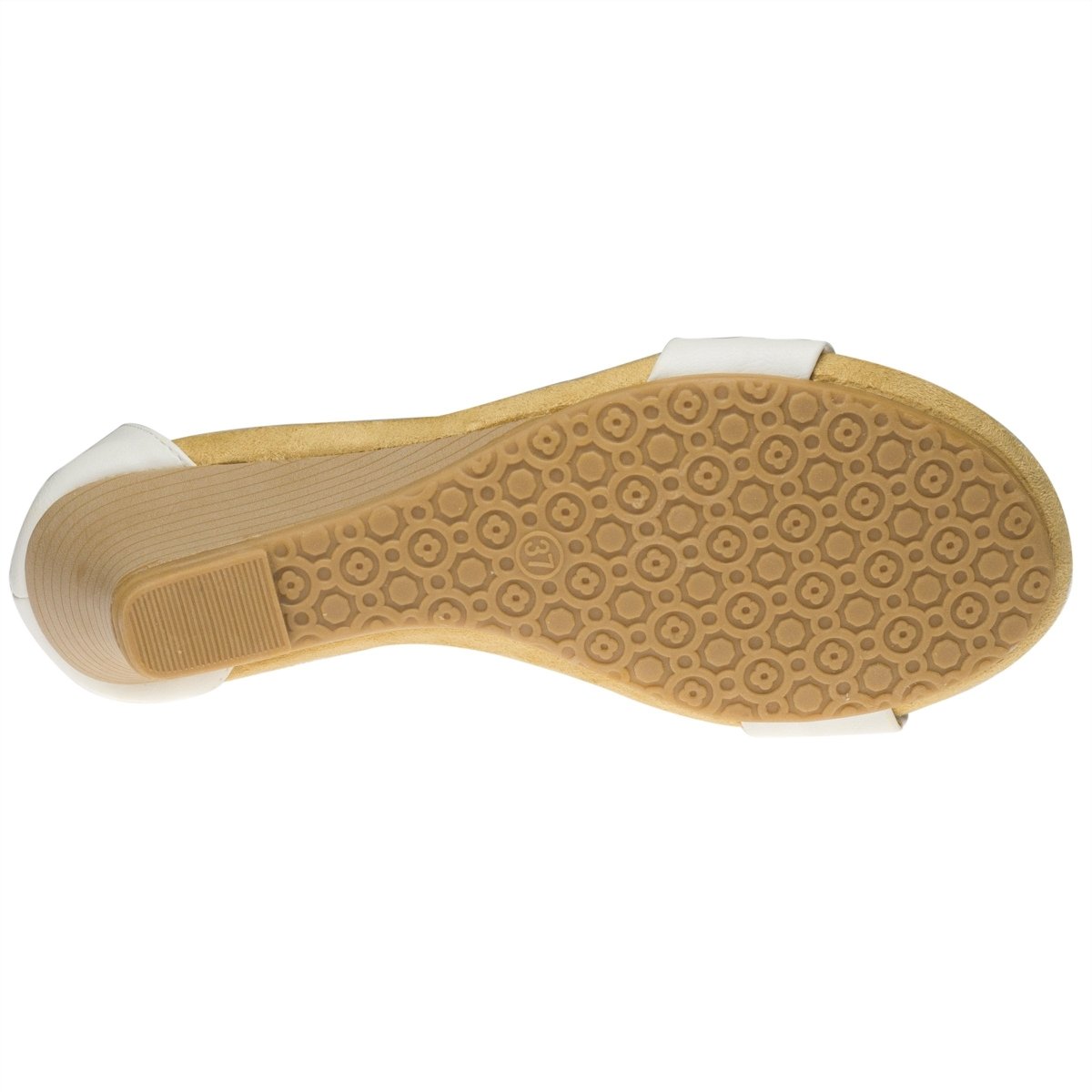 Spring Step Shoes Patrizia Harlequin Women’s Leather Wedge Sandal
