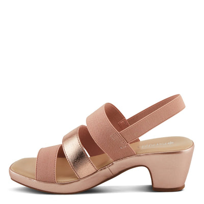 Spring Step Shoes Patrizia Marzula Women’s Metallic Textile Sandals