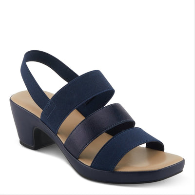 Spring Step Shoes Patrizia Marzula Women’s Metallic Textile Sandals
