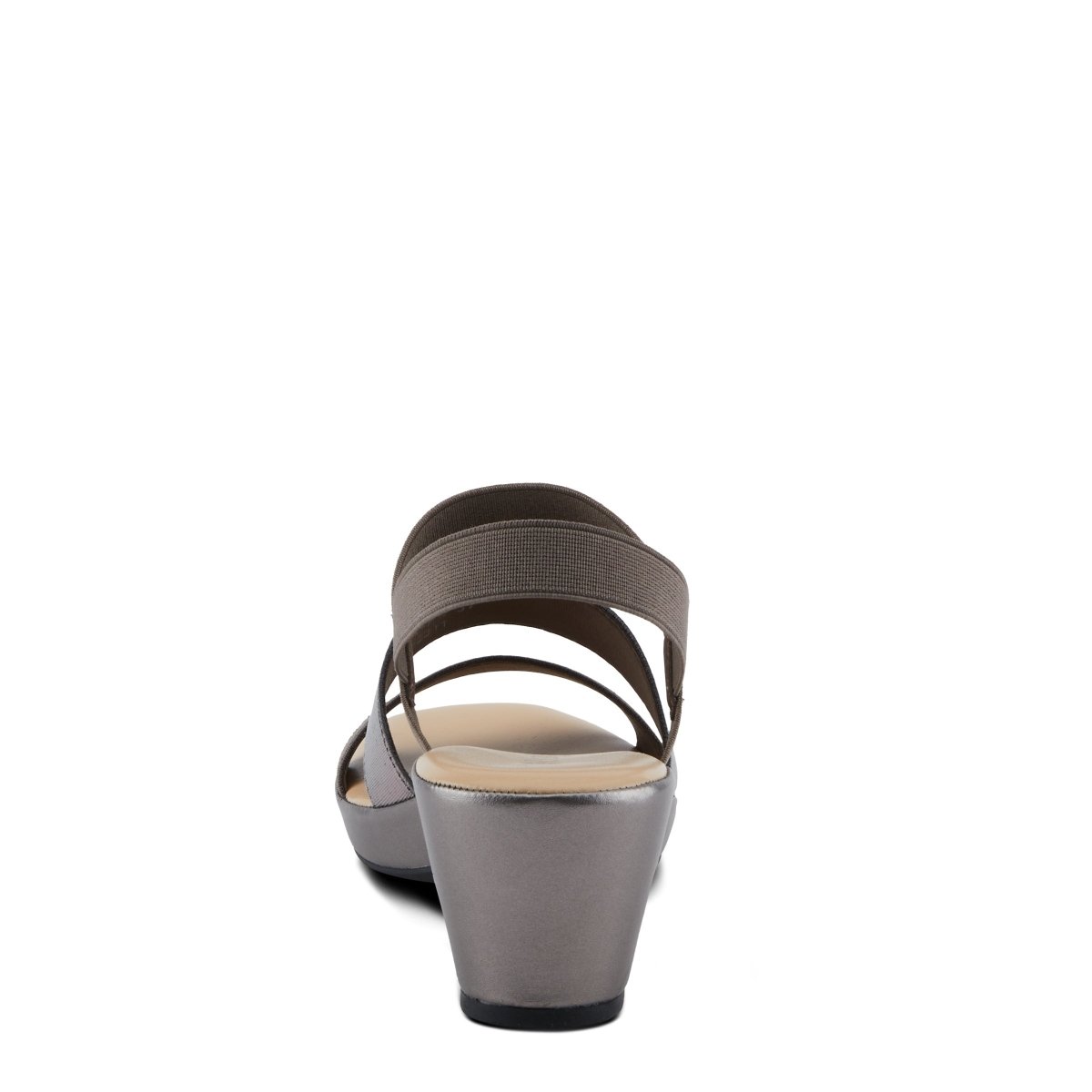 Spring Step Shoes Patrizia Marzula Women’s Metallic Textile Sandals