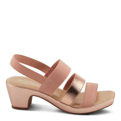 Spring Step Shoes Patrizia Marzula Women’s Metallic Textile Sandals