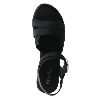 Spring Step Shoes Patrizia Neesa Stretch Sandal Women’s Leather Comfort Heels