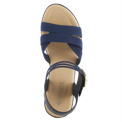 Spring Step Shoes Patrizia Neesa Stretch Sandal Women’s Leather Comfort Heels