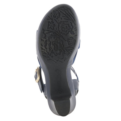 Spring Step Shoes Patrizia Neesa Stretch Sandal Women’s Leather Comfort Heels