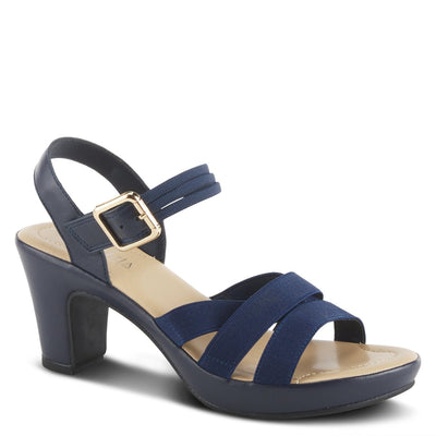 Spring Step Shoes Patrizia Neesa Stretch Sandal Women’s Leather Comfort Heels