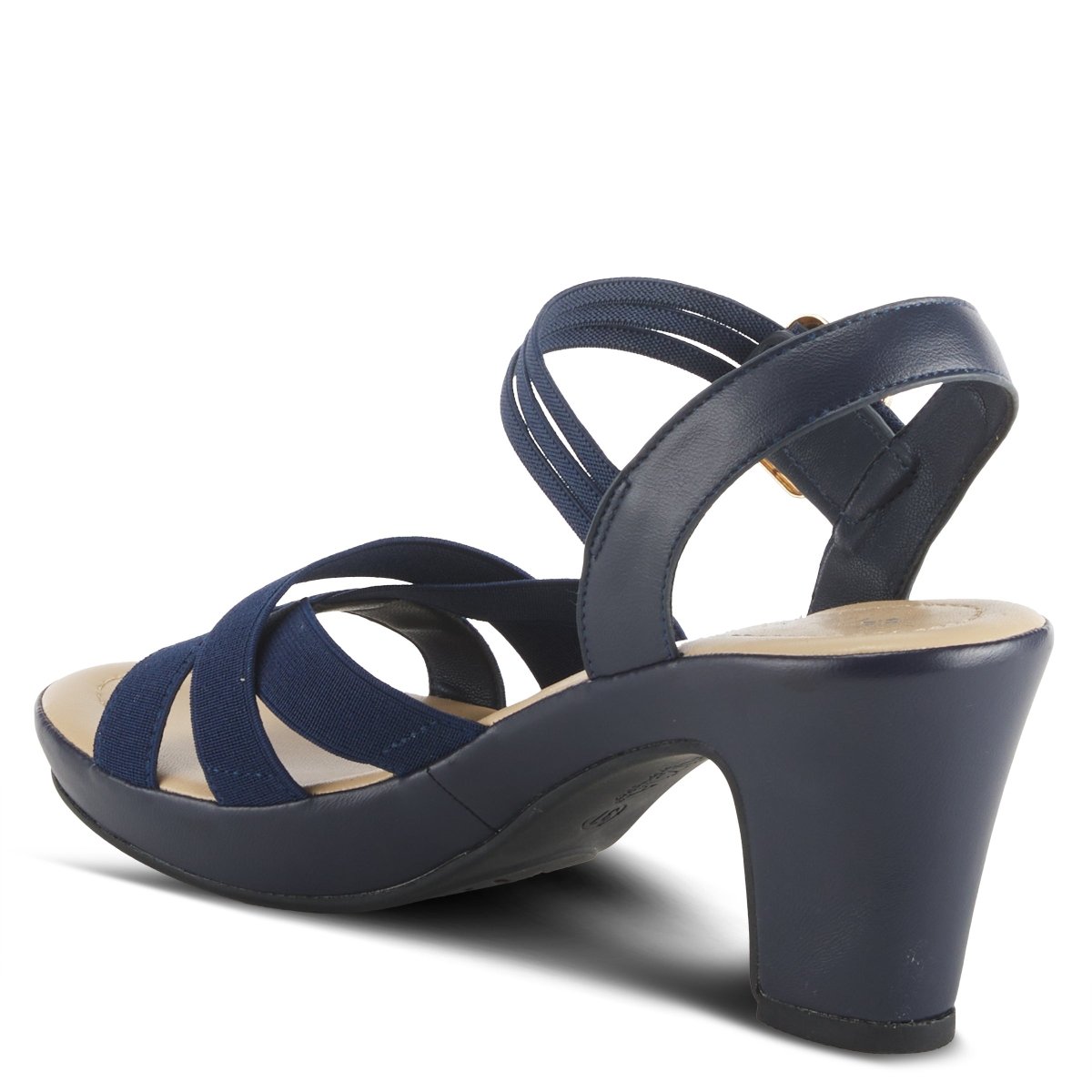 Spring Step Shoes Patrizia Neesa Stretch Sandal Women’s Leather Comfort Heels