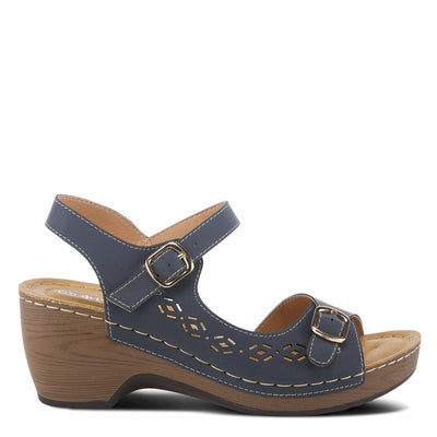 Spring Step Shoes Patrizia Shantay Sandals Women's Leather Wedge