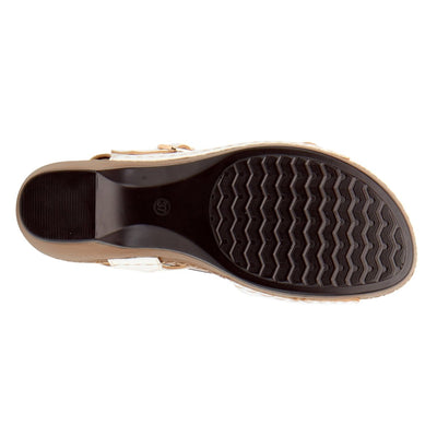 Spring Step Shoes Patrizia Shantay Sandals Women's Leather Wedge