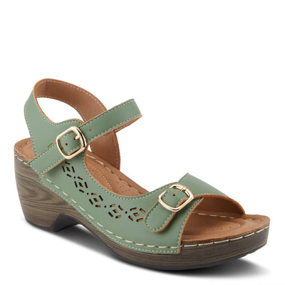 Spring Step Shoes Patrizia Shantay Sandals Women's Leather Wedge