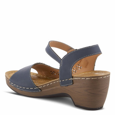 Spring Step Shoes Patrizia Shantay Sandals Women's Leather Wedge