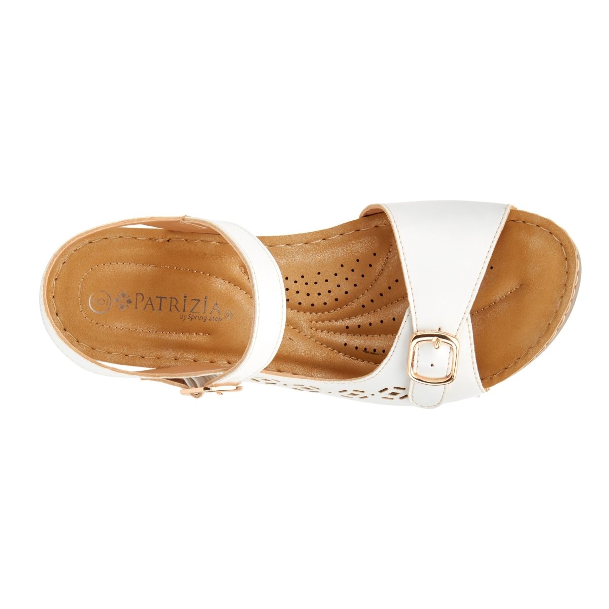 Spring Step Shoes Patrizia Shantay Sandals Women's Leather Wedge