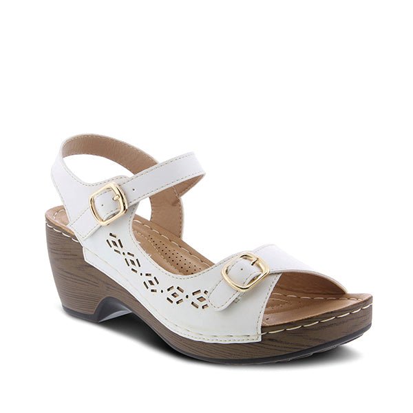 Spring Step Shoes Patrizia Shantay Sandals Women's Leather Wedge