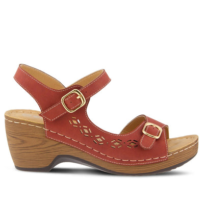 Spring Step Shoes Patrizia Shantay Sandals Women's Leather Wedge