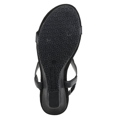 Spring Step Shoes Patrizia Shining T Strap Sandals Women’s Wedge