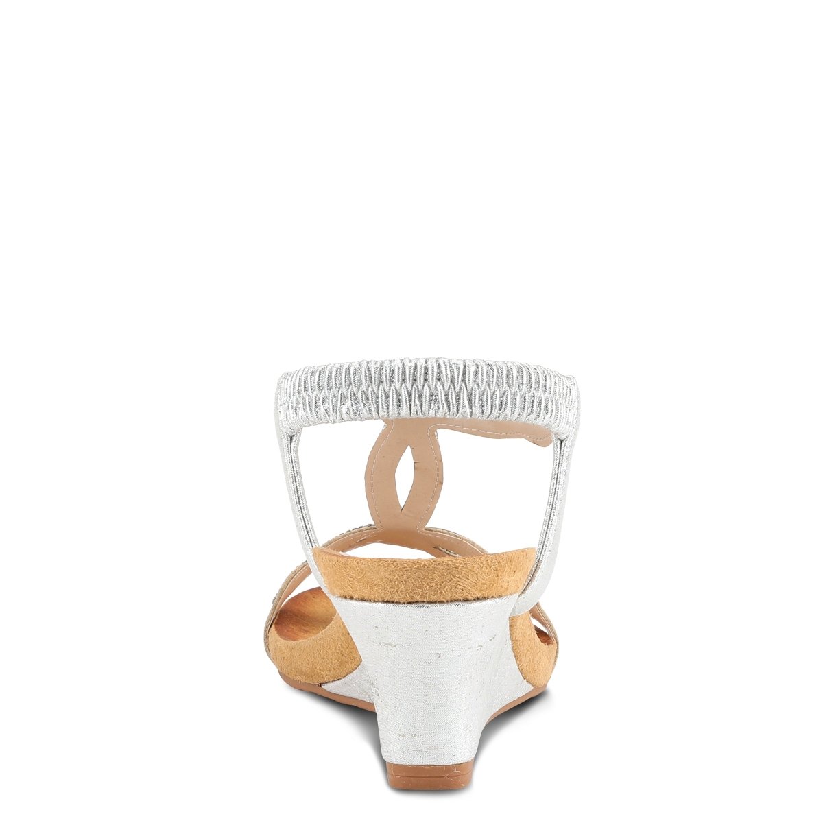Spring Step Shoes Patrizia Shining T Strap Sandals Women’s Wedge