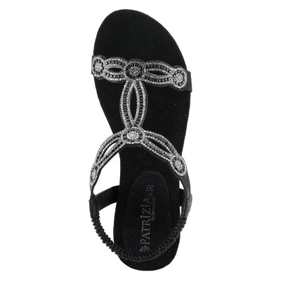 Spring Step Shoes Patrizia Shining T Strap Sandals Women’s Wedge