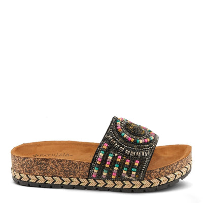 Spring Step Shoes Patrizia Swirla Sandals Women’s Multicolor Wedge