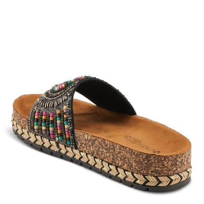 Spring Step Shoes Patrizia Swirla Sandals Women’s Multicolor Wedge
