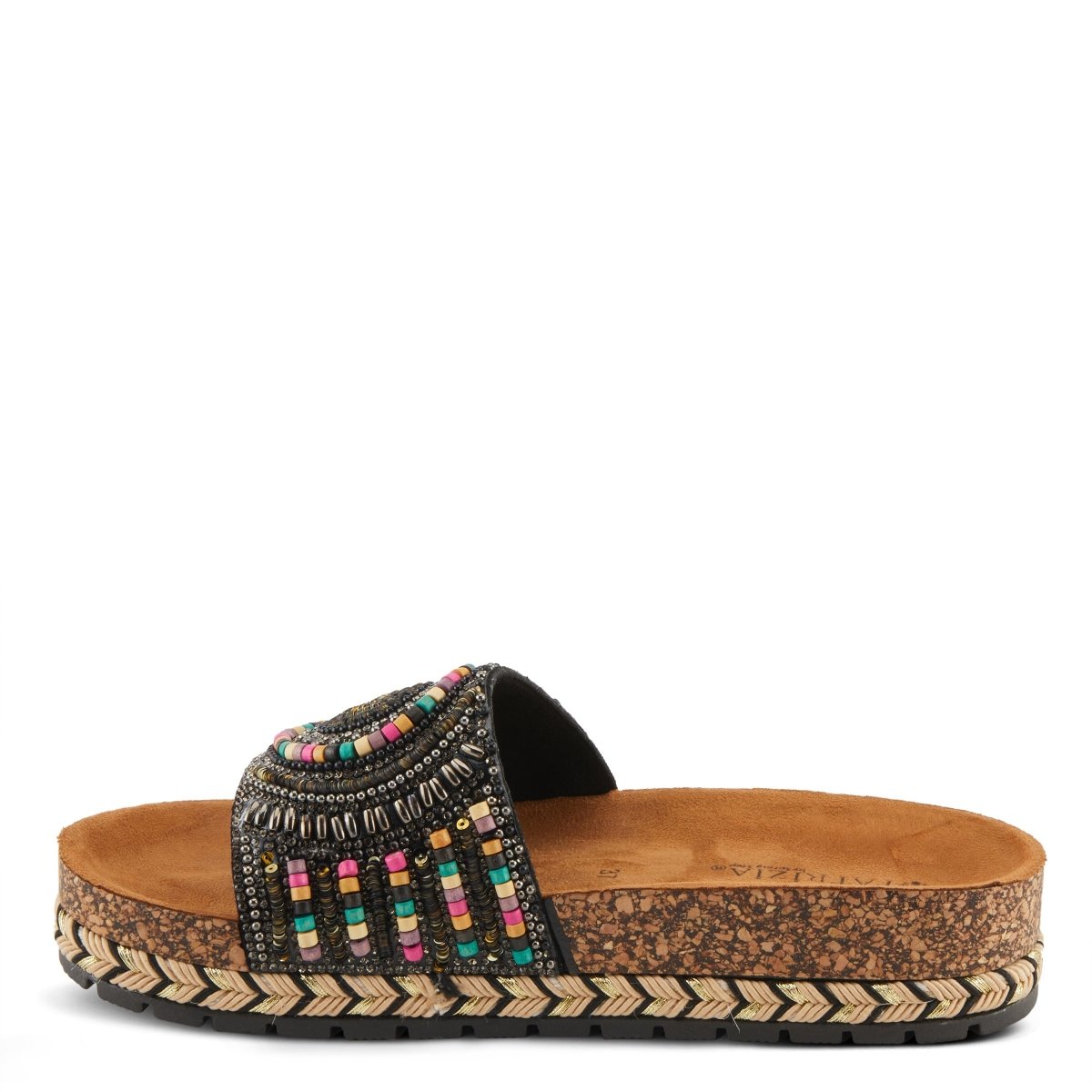 Spring Step Shoes Patrizia Swirla Sandals Women’s Multicolor Wedge