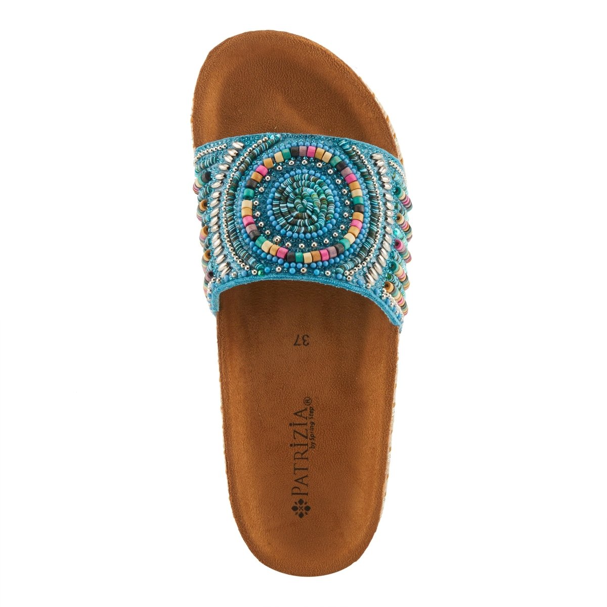 Spring Step Shoes Patrizia Swirla Sandals Women’s Multicolor Wedge