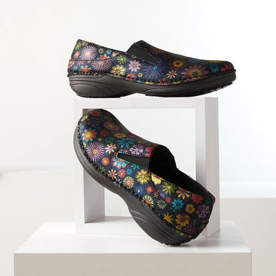 Spring Step Shoes Professional Manila Flower Power Women’s Leather Slip On Loafer Shoes FLPWR