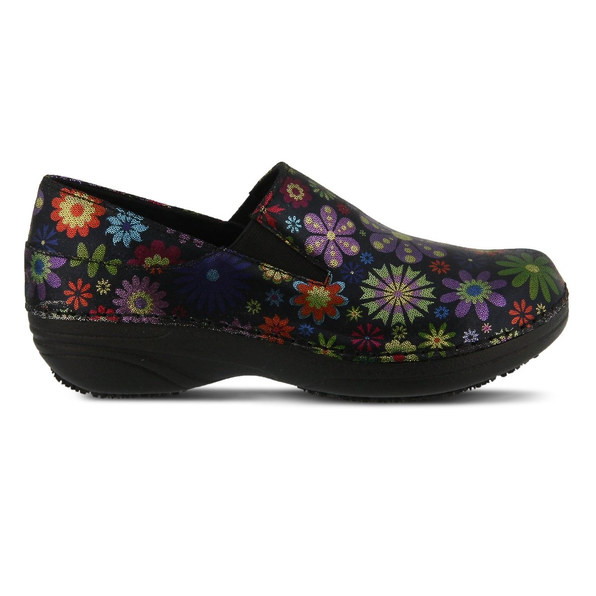Spring Step Shoes Professional Manila Flower Power Women’s Leather Slip On Loafer Shoes FLPWR