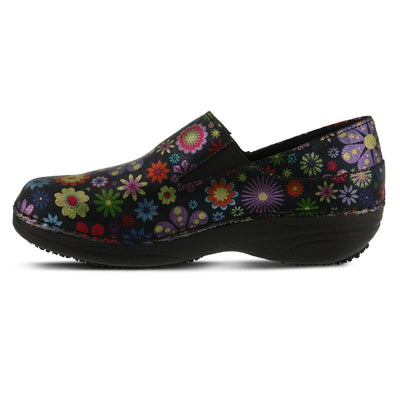 Spring Step Shoes Professional Manila Flower Power Women’s Leather Slip On Loafer Shoes FLPWR