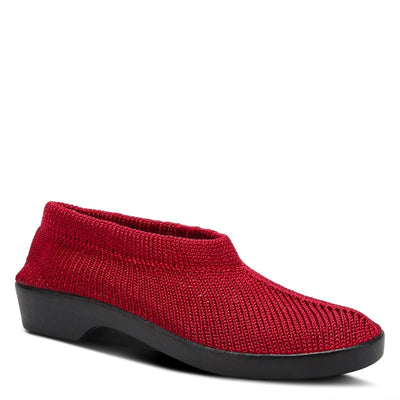 Spring Step Shoes Tender Women’s Knitted Fabric Slip On Shoes