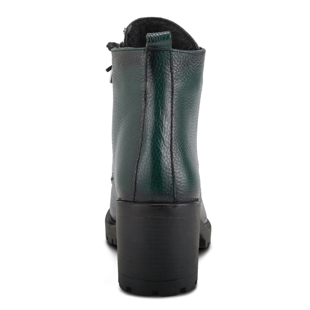 Spring Step Shoes Yaritza Women's Utility Inspired Design Pebbled Leather Boots