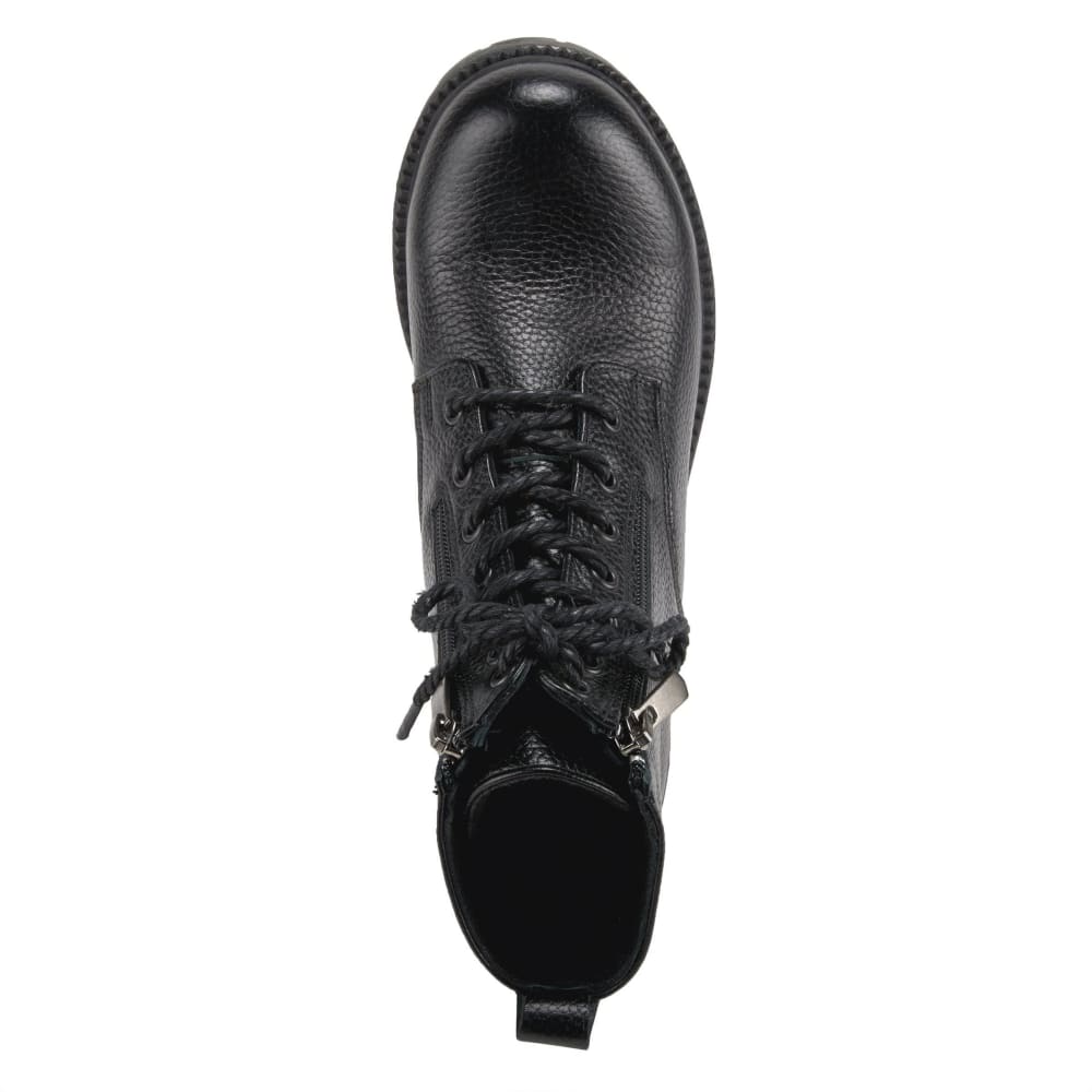 Spring Step Shoes Yaritza Women's Utility Inspired Design Pebbled Leather Boots