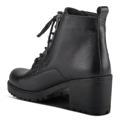 Spring Step Shoes Yaritza Women's Utility Inspired Design Pebbled Leather Boots