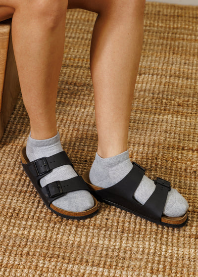 American Trench Women's Statement Ankle in Cashmere Socks side view