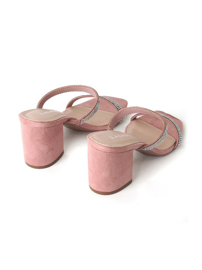 Stormi | Pink Suede