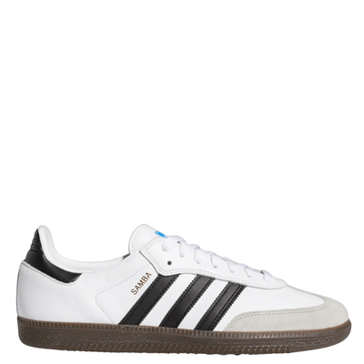 Adidas Skateboarding Samba ADV Skate Shoe - White/Black/Gum